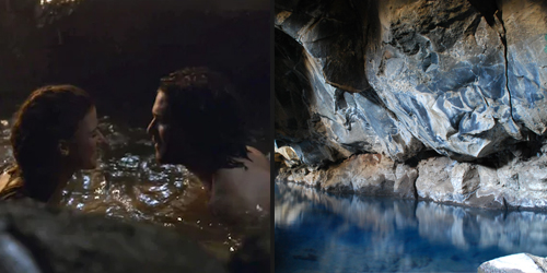 Jon and Ygritte's Love Cave