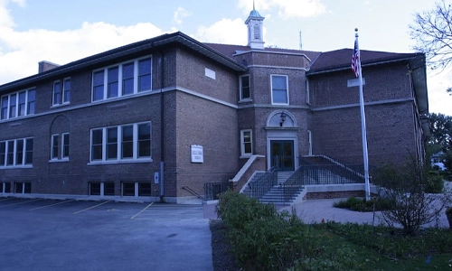 Historic house associated with surveyor Samuel S. Greeley and Chicago Fire survival