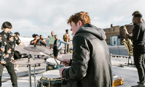 Avoid Playing Drums in Public