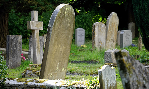 Advertising on cemeteries is illegal in Maine