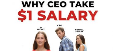 A Hidden Truth behind Top CEO’s One Dollar Salary