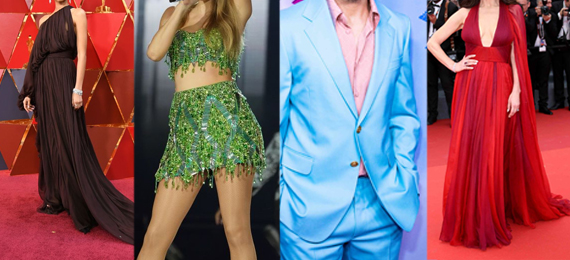 Can You Name the Celebrities Based on Their Outfits?