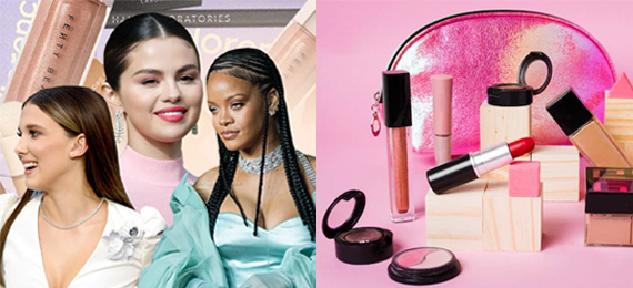 Five Successful Celebrity Beauty Brands in the World