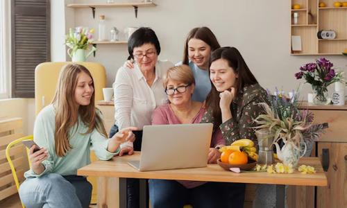 Group-of-Five-Women