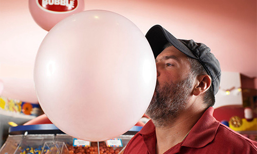 Bubble Blowing Champion - Chad Fell