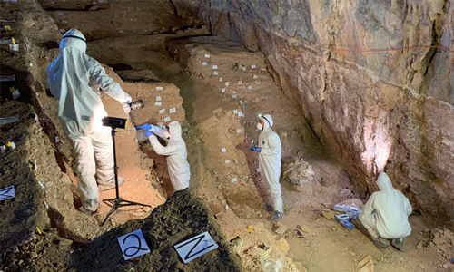 Discovery in ancient Mexican caves