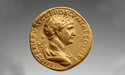 Roman coins dating back to the 16th century