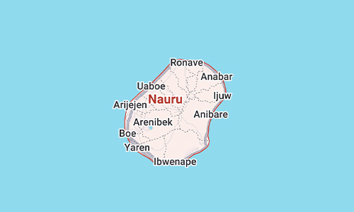 Nauru is the world’s smallest island country in the Pacific.
