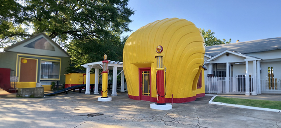 Where is the shell gas station shaped like a shell? – Unveiling the Truth