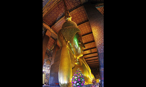 The Reclining Buddha at Wat Pho