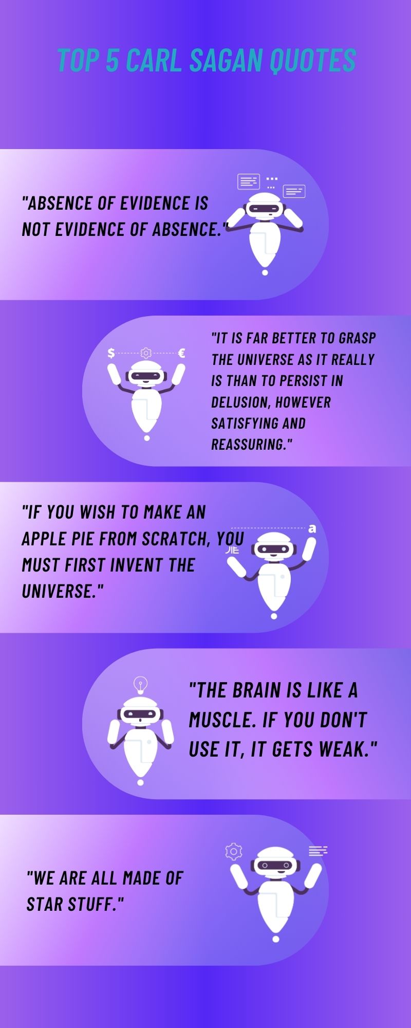 Top 6 Carl Sagan Quotes