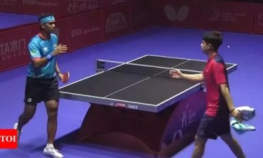 Table-tennis.
