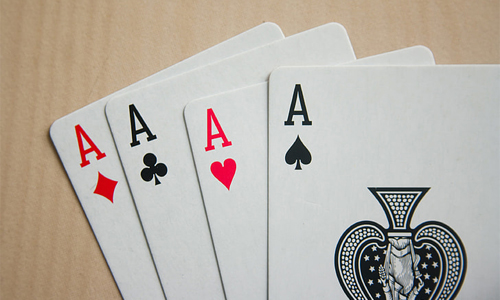 playing card symbols red and black