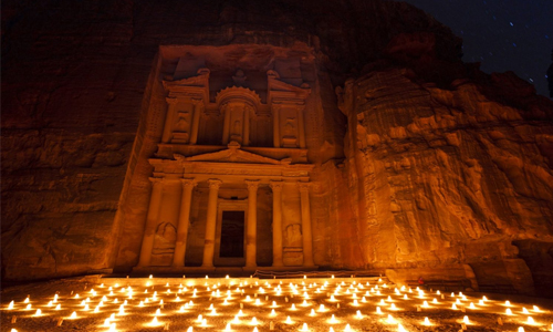 Petra by Night