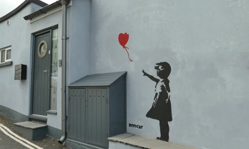 The picture of the Girl With a Balloon
