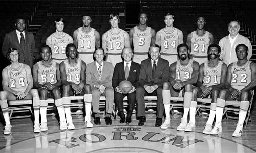 1971-72 Los Angeles Lakers