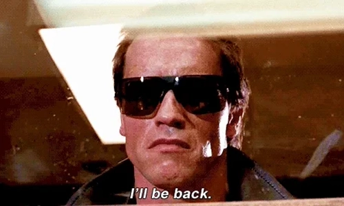 I’ll Be Back